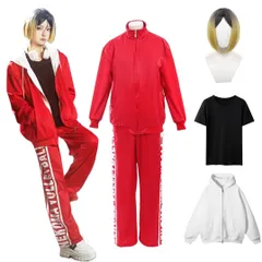 新品 [NOKIJP] 烏野高校 音駒高校 コスプレ 孤爪 研磨 コスプレ衣装 日向 翔陽 コスプレ衣装 黒尾 鉄朗 ユニフォーム 影山 飛雄 ジャージ ハイキュー コスチューム 大人用 仮装 文化祭 イベント