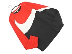 NIKE ナイキ 裏起毛 ビッグ ロゴ トレーナー スウェット sizeS/赤ｘ白ｘ黒 ◇■ メンズ