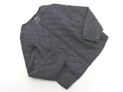 SM2 サマンサモスモス キルティング ノーカラー 中綿 ジャケット sizeF/黒 ◇■ レディース