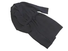 JOURNAL STANDARD relume ジャーナルスタンダードレリューム ウール100% ガウン ロング コート sizeS/紺 ◇■ メンズ