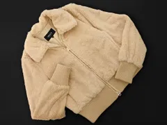 COMME CA ISM コムサイズム ウール混 ボア ジャケット sizeM/ベージュ ◇■ レディース