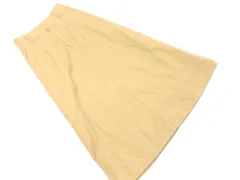 Mila Owen ミラオーウェン ロング Aライン 台形 スカート size0/茶 ◇■ レディース