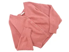 snidel スナイデル ウール混 Vネック ドルマン カーディガン sizeone/ピンク ◇■ レディース