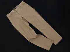 BANANA REPUBLIC バナナリパブリック チェック テーパード パンツ size4/ベージュ ■■ レディース