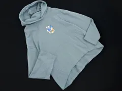 SM2 サマンサモスモス プリント プルオーバー パーカー sizeF/サックス ◇■ レディース