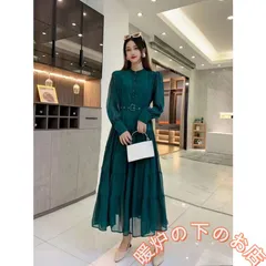 パーティードレス 20代 30代 40代 50代 結婚式 ワンピース 大きいサイズ 袖あり フォーマル ロングワンピース膝丈お呼ばれ ドレス 服装 服856559