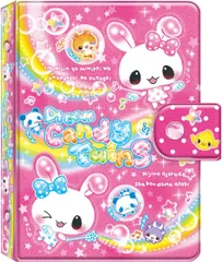 マイシールバインダー シール帳 平成レトロファンシー キャンディツインズ  クーリア  Q-LIA バインダー 01146