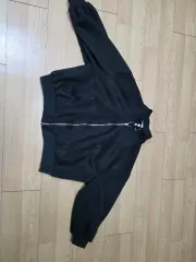 ブラック スウェード ブルゾン ジャケット