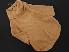 新品 rienda リエンダ オフタートルネック ドルマン ニット セーター sizeF/ベージュ ◇■ レディース