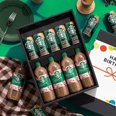 スタバ 珈琲 コーヒー ギフト プレゼント 詰め合わせ セット スターバックス コーヒー カフェラテ 9本ギフトセット【SB9A】『OMS』【本州のみ　送料無料】