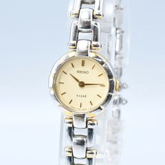 新品電池 SEIKO 腕時計 レディース オーバル 1F21-5A00 シルバー