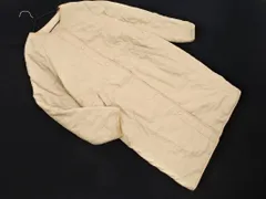 URBAN RESEARCH Sonny Label アーバンリサーチサニーレーベル ボアリバーシブル ノーカラー コート sizeF/ベージュ ◇■ レディース