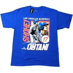 MLB players　Tシャツ　XLサイズ　青　大谷翔平　未使用新品　野球