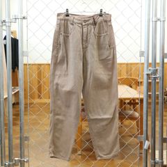 新品タグ付】ANCELLMアンセルム ヴィーガンレザーサイドラインパンツ