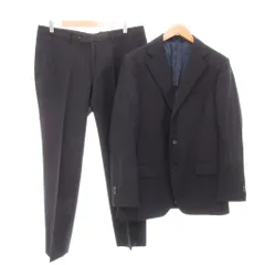 ザ・スーツカンパニー THE SUIT COMPANY フィロ ドーロ FILO D'ORO セットアップ スーツ テーラードジャケット シングル スラックス180cm4Drop 紺 ネイビー /YJ