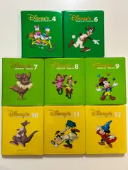 ディズニーワールドオブイングリッシュ Disney World of English (DWE)ディズニー英語システム（DVD）4,6,7,8,9,10,11,12 の8枚セット子ども英語、幼児教育、教材、子供英語、英語勉強、英会話ワールドファミリー