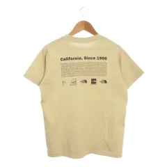 ザノースフェイス THE NORTH FACE Tシャツ 150 ベージュ 無地 クルーネック 半袖 /AH29 ■GY58