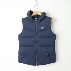 44/ナイキ コットン ダウンベスト
