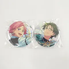 あんさんぶるスターズ！！桜河こはく 蓮巳敬人 gracolle CANBA!! ES 9th Anniversary  STORM 9周年 缶バッジ ハスミケイト オウカワ コハク あんスタ