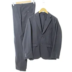 フォーワンセブンバイエディフィス 417byEDIFICE セットアップ カジュアルスーツ 洗える ポリエステル L 紺 ネイビー 0818 IBO78