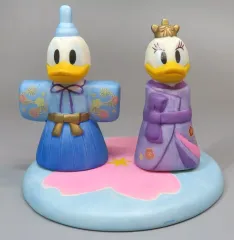 【中古】フィギュア ドナルドダック＆デイジーダック(ひなまつり) 「ディズニー」 ひな人形 東京ディズニーリゾート限定
