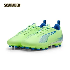 プーマ ジュニア ウルトラ 5 プレイ HG/AG +MID JR フィジーアップル 107903 プーマサッカースパイク 軽量 フィット感 人工芝 天然芝 メンズ サッカースパイク人気  スポーツ アパレル 24.5