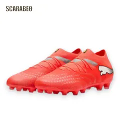 PUMA プーマ フューチャー 9 プロ HG/AG UNLEASHED PACK 108901-01 プーマレッド×ホワイト サッカースパイク 人工芝・天然芝対応 108901-01 27.0