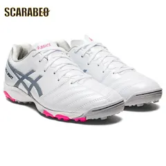 【 ASICS アシックス 】 ジュニア サッカートレーニングシューズ DSライト JR GS TF ホワイト×マコブルー 1104A047-101 DS LIGHT JR GS TF フットサル ホワイト×マコブルー 19.0