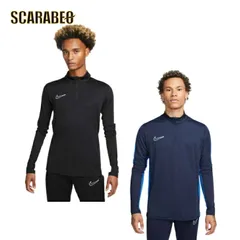 【在庫処分セール】ナイキ DRI-FIT アカデミー23 ロングスリーブ ドリルトップ dr1352 サッカージャージ ユニフォーム トレーニングウェア サッカーパンツ シャツ ジャケット キッズサッカーウェア メンズ レディース 人気 ブラック L