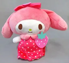 【中古】ぬいぐるみ マイメロディ ストロベリーMIX!いちご新聞BIGぬいぐるみ-マイメロディ- 「マイメロディ」