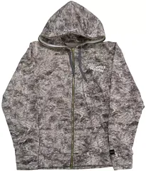 【中古】アウターウェア [単品] MAN WITH A MISSION 10th Limited お毛並みパーカー グレー Sサイズ 「MWAM福袋2020 10th Anniversary II set/III set」 同梱品
