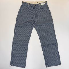 WAREHOUSE (ウエアハウス) Lot 1234 フリーランド ヒッコリー ワークパンツ サイズ34