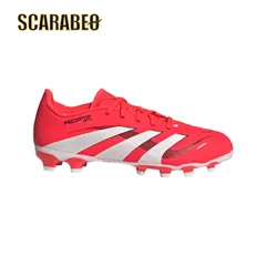 アディダス ジュニア プレデター LEAGUE HG/AG ルシッドレッド×フットウェアホワイト id3795  サッカースパイク メンズ レディース 人気 軽量  プレデター コパ  X スパイク 22.5