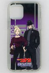 [중고] 휴대 재킷 커버 진 & 벨못 슬림 보호 케이스 / 스마트 폰 케이스 (iPhone 12 Pro 대응) [극장판 명탐정 코난 흑철의 물고기] 세븐 넷 한정