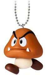 【中古】食玩 キーホルダー 6.クリボー 「スーパーマリオ マスコットチャームコレクション2