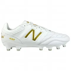 ニューバランス New Balance 442 v2 PRO HG MS41HCW2D MS41HCW22E メンズ サッカースパイク 天然皮革 HG ホワイト D 2E ms41hcw2d 25.0