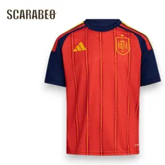 アディダス スペイン代表 ジュニア 2026 ホーム レプリカユニフォーム 半袖 n4586 キッズ 子供用 サッカー ユニフォーム adidas スペイン代表ホーム レプリカシャツ n4586 160