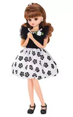 【中古】ドールアクセサリー 3.ローズパーティー 「リカちゃん ハッピーワンピースコレクション」