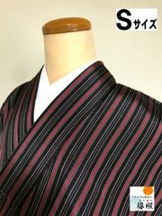 【大島紬】●泥染●生糸● 身丈 160cm裄丈 66cm 袖丈 49cm 美品】 大島紬 身丈160.5cm 裄丈66cm M 袷 名古屋帯セット 純泥染 証紙