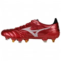 ミズノ サッカーシューズ モレリアネオIV JAPAN MIX 取替式 P1GC253060 ユニセックス ルビーレッド×ホワイト MORELIA NEO IV JAPAN MIX 日本製 p1gc253060 26.5