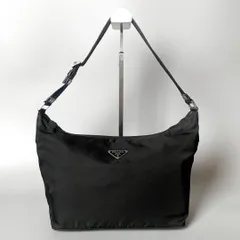 PRADA / ナイロン ワンショルダーバッグ トライアングルロゴ ブラック