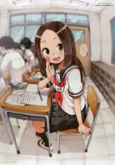 【中古】ポスター(アニメ) A2ポスター(四つ折) 高木さん/春日未来＆最上静香＆伊吹翼 「からかい上手の高木さん/アイドルマスター ミリオンライブ!」 ゲッサン 2017年4月号付録