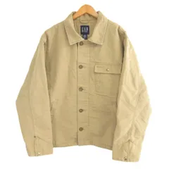 ギャップ GAP OLD 00s ヴィンテージ 紺タグ ハンティングジャケット ブルゾン 中綿 コットン ベージュ Lサイズ 1223