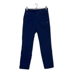 中古 メンズ アディダスゴルフ adidas GOLF パンツ M ネイビー ブランドロゴ 防風 撥水 裏地付