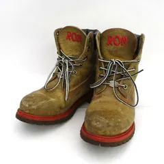 Timberland / ティンバーランド ◆6インチブーツ/カスタム/レザー/ブラウン/サイズ7（24cm）　 42386 【レディース/ガールズ/LADY/女性/婦人】【靴/クツ/シューズ/SHOES】 レディースファッション【中古】 