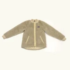patagonia / パタゴニア ◆キッズ・レトロX・ボマー・ジャケット ボアジャケット ベージュ サイズ14（XL） 65415 【キッズ/きっず/KID/子供/こども/新生児】 子供用品【中古】 