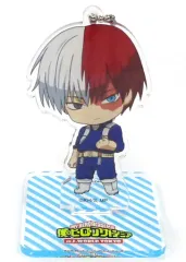 【中古】アクリルスタンド・アクリルパネル 轟焦凍 ちびWORLD アクリルスタンド 「僕のヒーローアカデミア in J-WOLRD TOKYO」