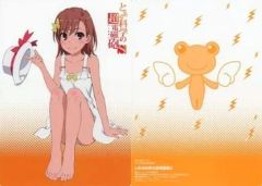 【中古】下敷き 御坂美琴 B5下敷き ｢とある科学の超電磁砲S」 月刊娘TYPE 2013年9月号付録(2)