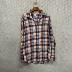 UNIQLO ユニクロ 多色 CHECK カラー カジュアル シャツ U 100 M10238