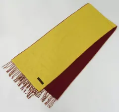 【中古】マフラー・ストール 七海ひろき(宝塚歌劇団) マフラー(イエロー/レッド)